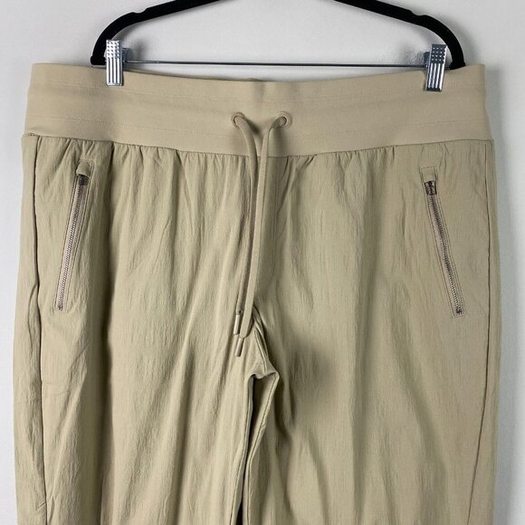 ATHLETA Trekkie North Jogger Pant Tan Womens 20 #405726 - Picture 2 of 11